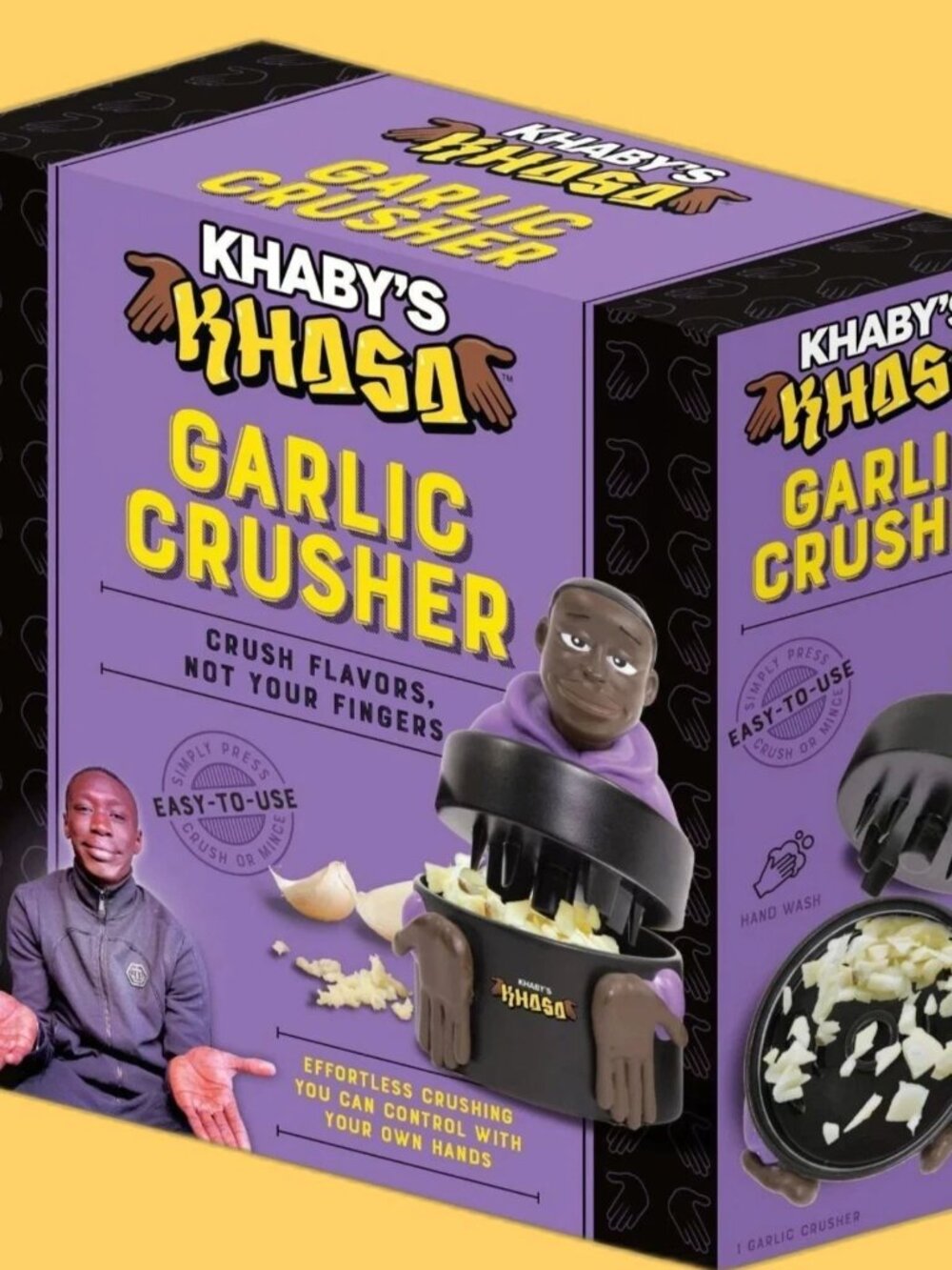 Khaby Lame Garlic Press Garlic Crusher Garlic Mincer NEW